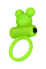 Виброкольцо на пенис  TOYFA A-Toys  CHIO, зеленое, 8,1 см, Ø 3,1 см