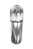 Вибропуля Bathmate Vibe Bullet Chrome, перезаряжаемая, водонепронецаемая, пластик, 10 режимов вибрации, серебристая